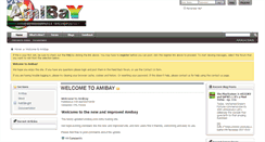 Desktop Screenshot of amibay.com